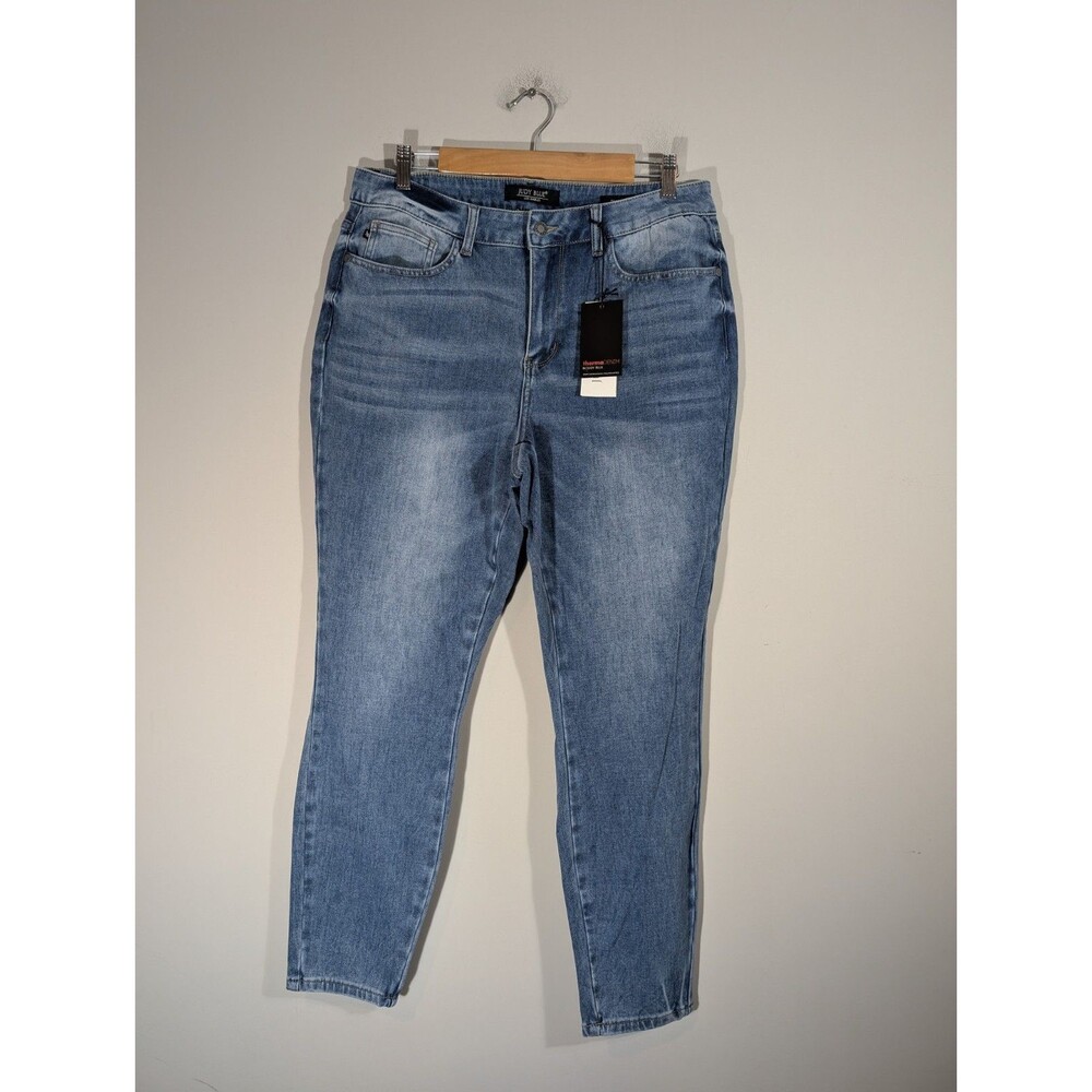 Judy Blue Therma Denim Skinny Jeans Womens Sz 16 High Rise Stretch Pants Casual